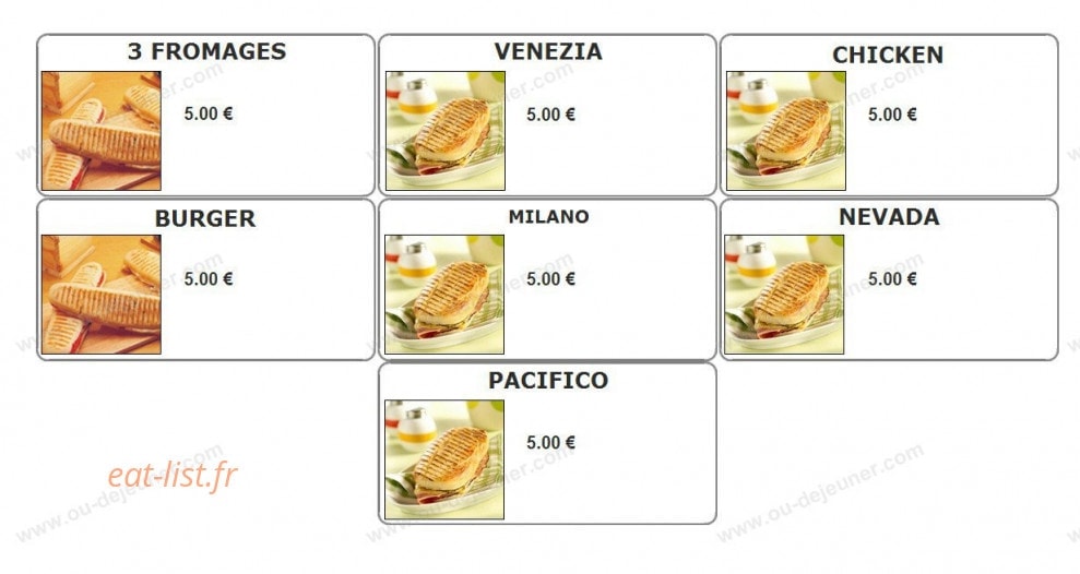 Dolce pizza — carte page 2