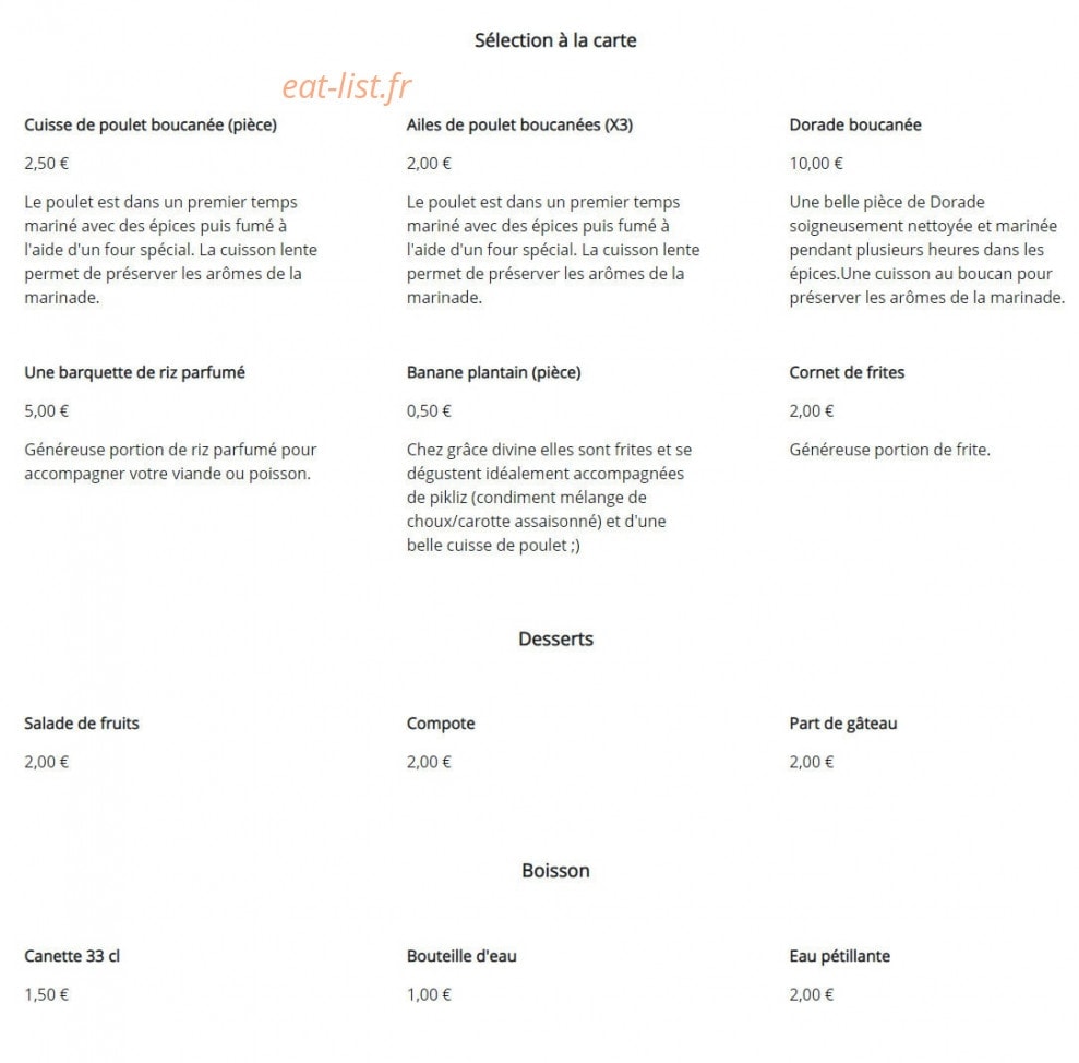 Grace divine — carte page 2