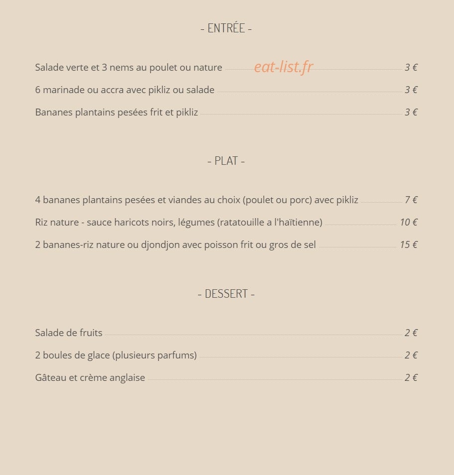 La fin des faims — carte page 1