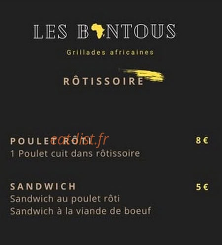 Les bantous — carte page 4