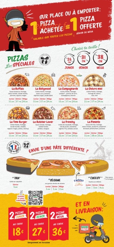 Pizza Time — carte page 3