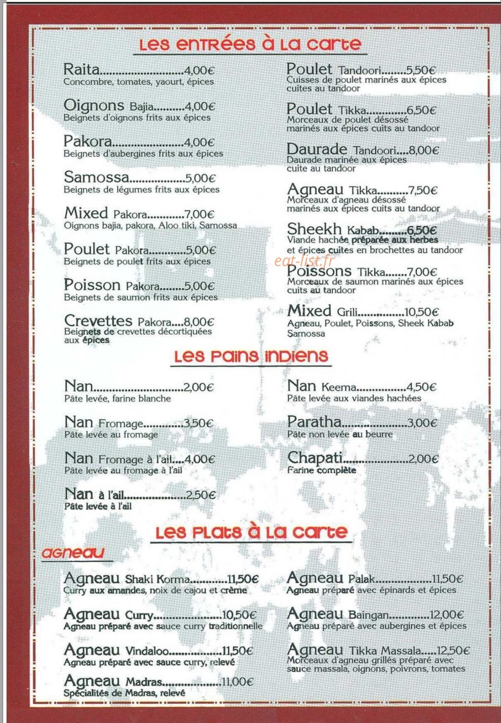 Baber — carte page 2
