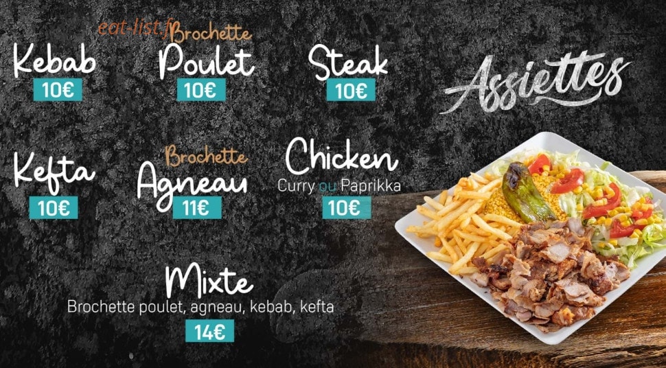 Cook'time — carte page 1