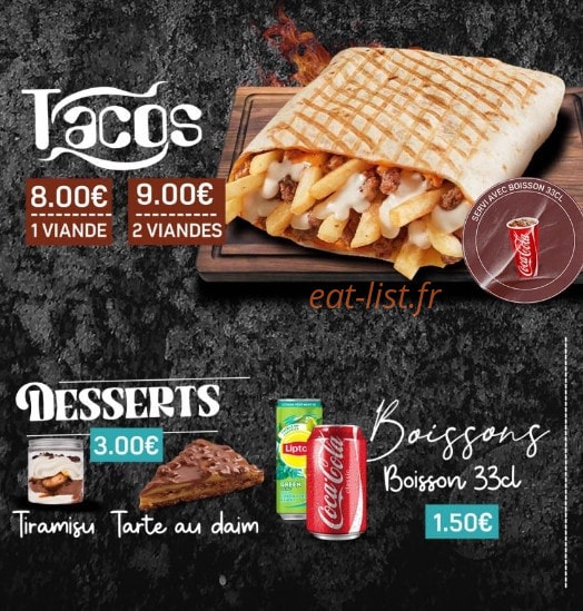Cook'time — carte page 4