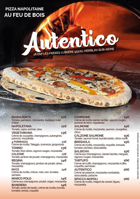 Autentico — carte page 2