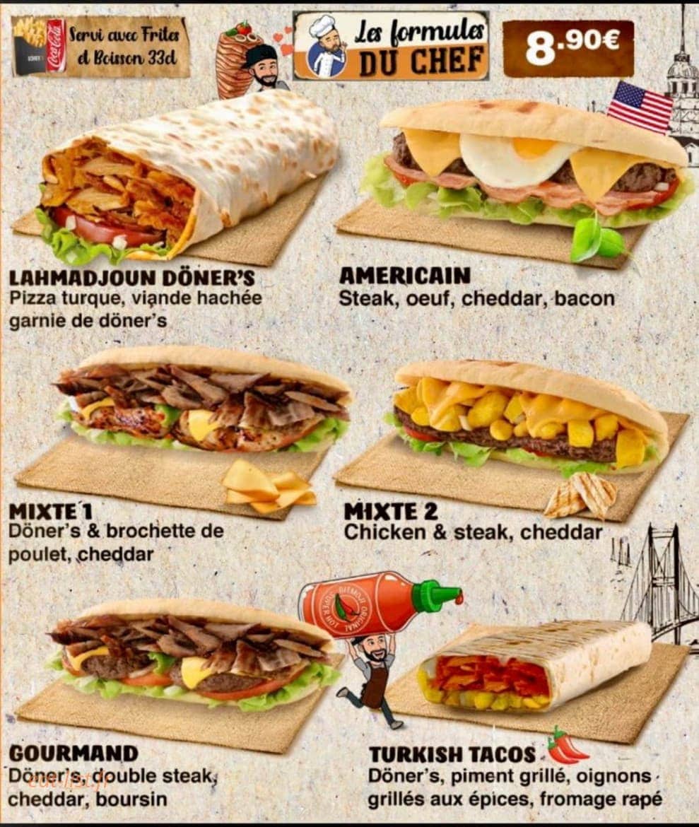 Döner's — carte page 4