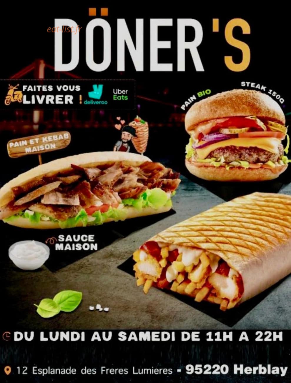 Döner's — carte page 12