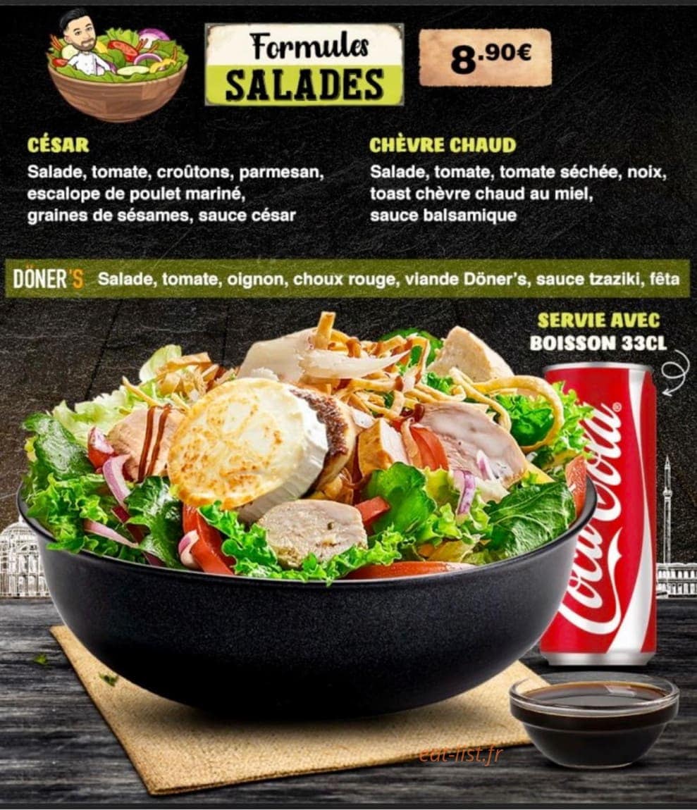 Döner's — carte page 8