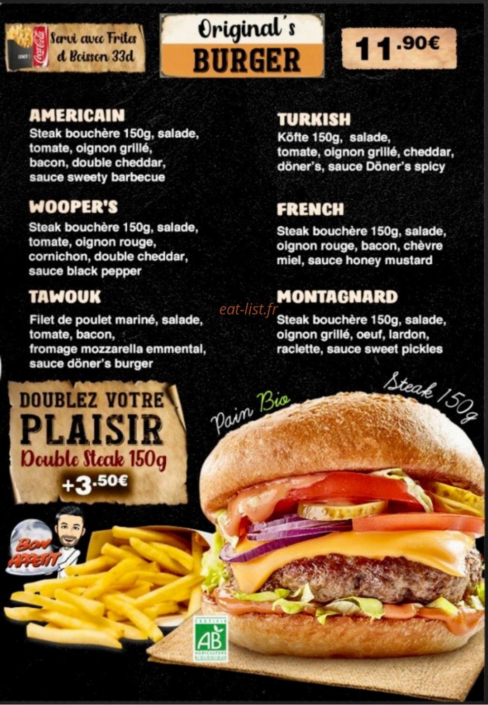 Döner's — carte page 7