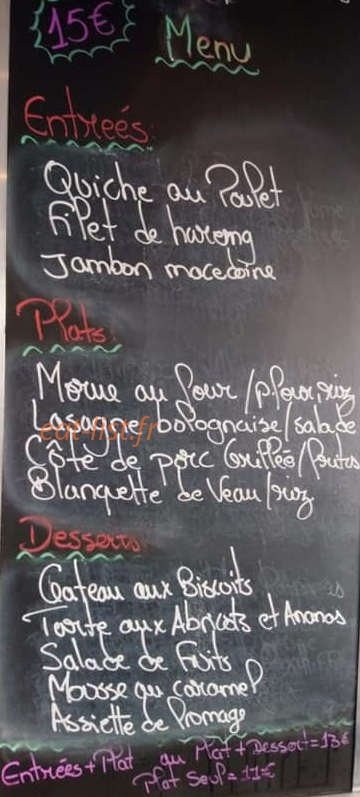 Le Bluet — carte page 1