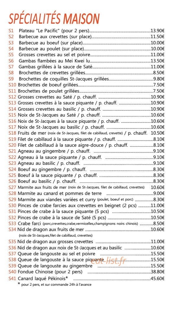 Le Pacific — carte page 3