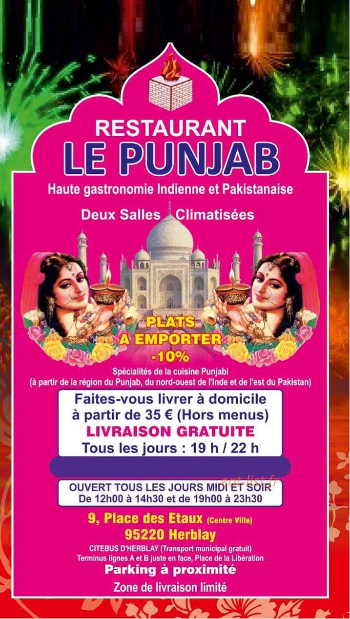 Le Punjab — carte page 1