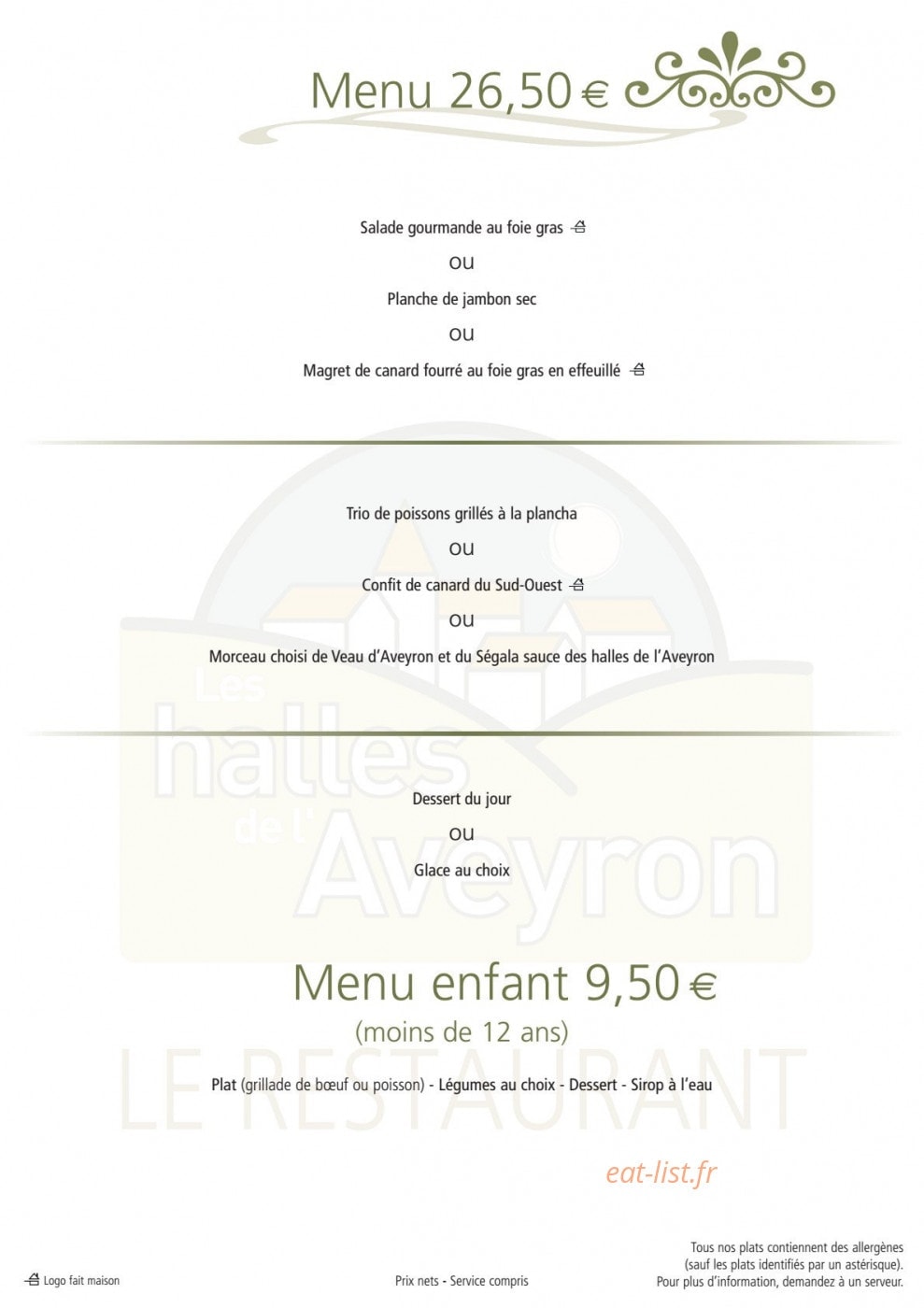 Les Halles de l'Aveyron — carte page 5