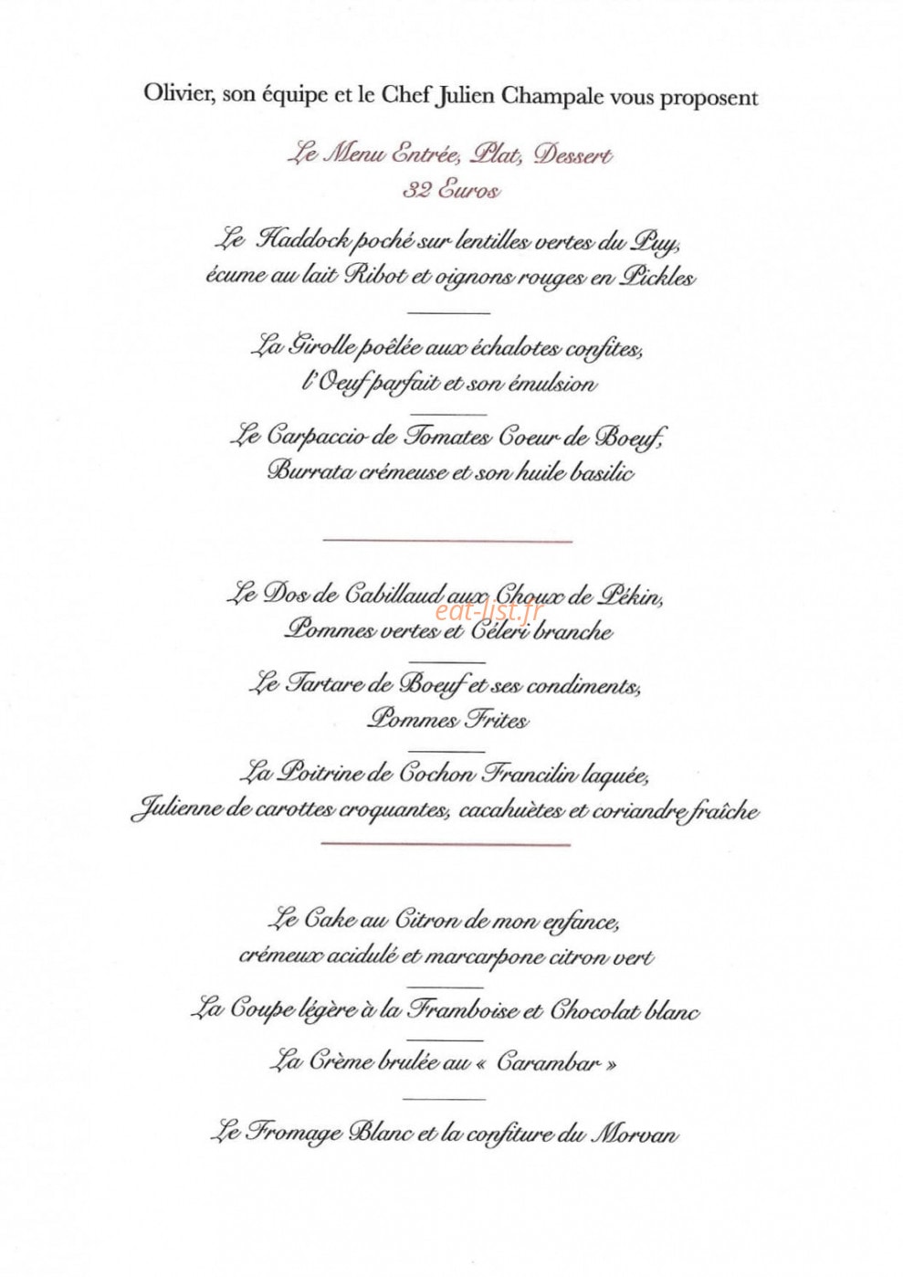 Les Lions du Val — carte page 1