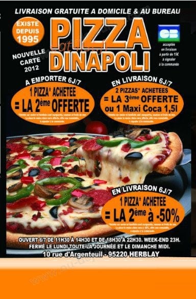 Pizza Di Napoli — carte page 1