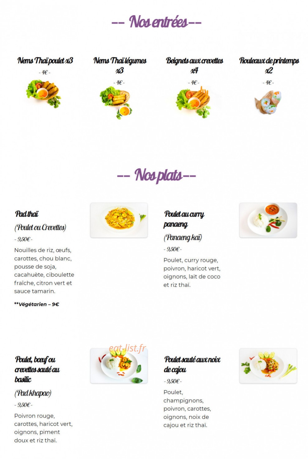 Thai-Siam — carte page 2
