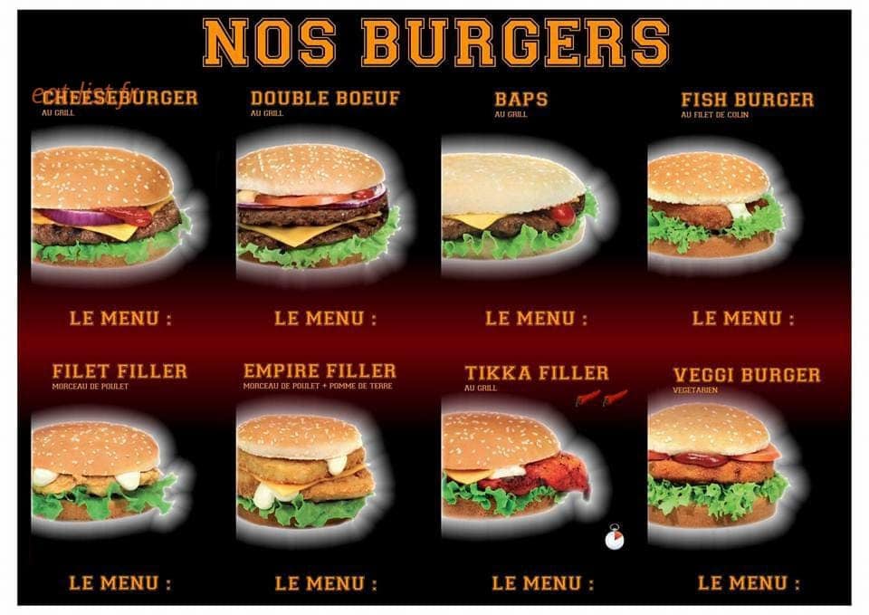Chicken Spot — carte page 4