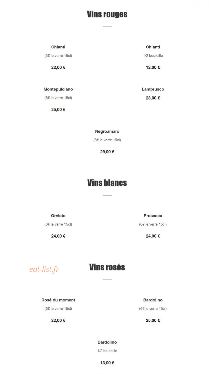 Le Relais Du Lac — carte page 5