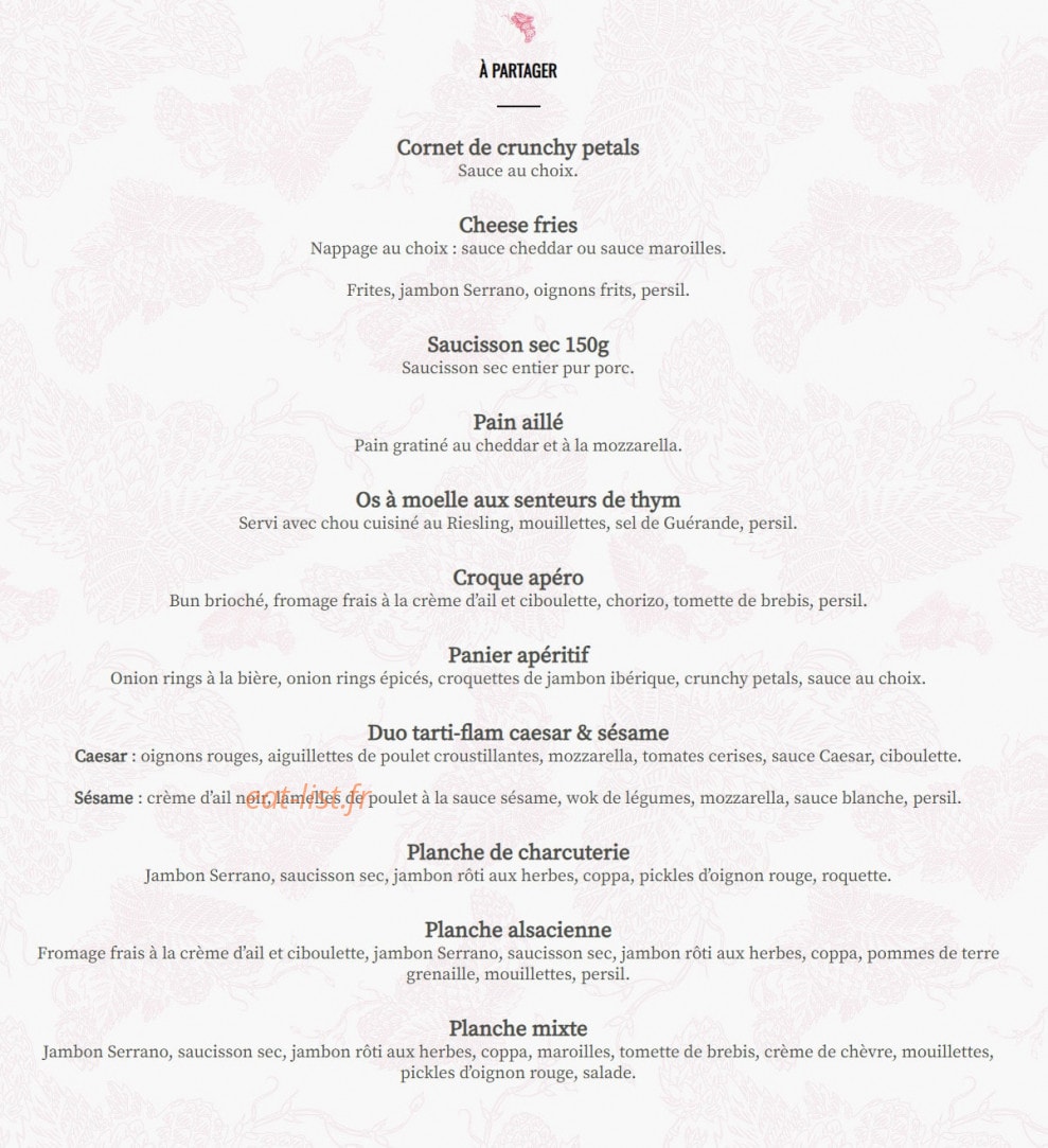 3 Brasseurs — carte page 1