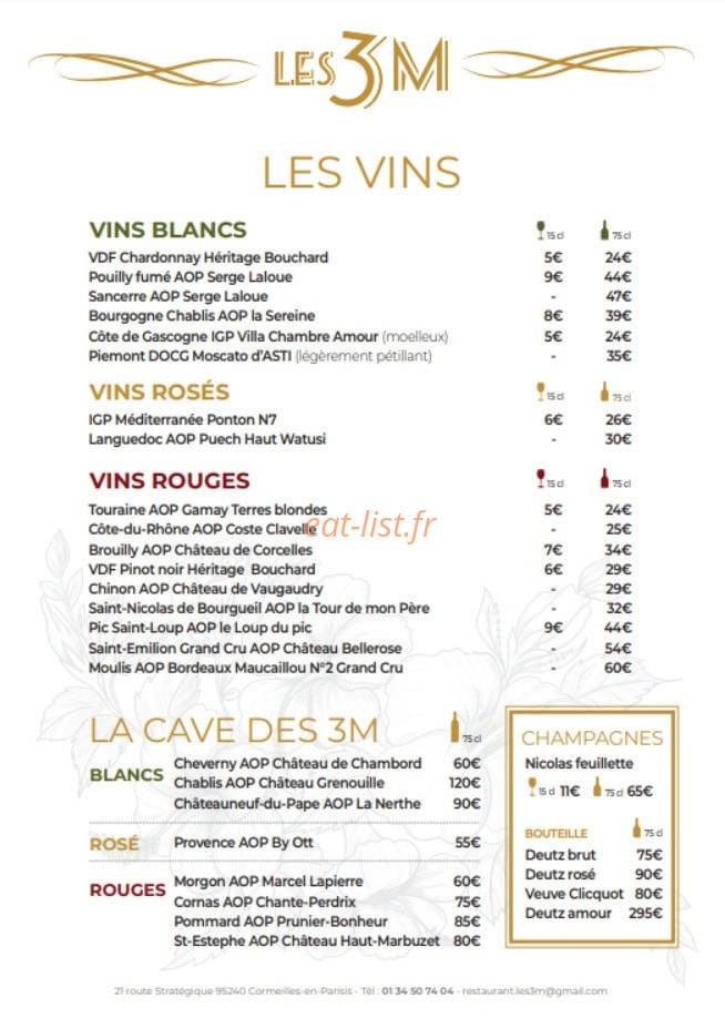 Les 3M — carte page 9