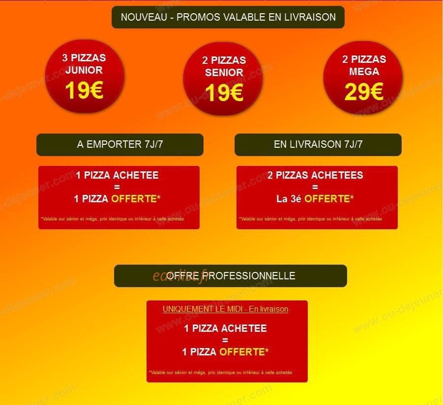 Spizza — carte page 3