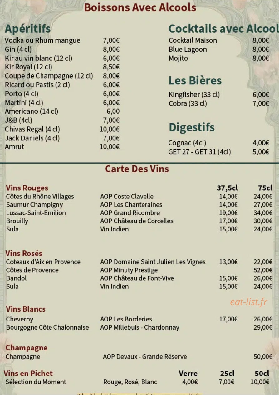 Zaika — carte page 2