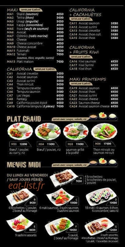 Miso — carte page 2