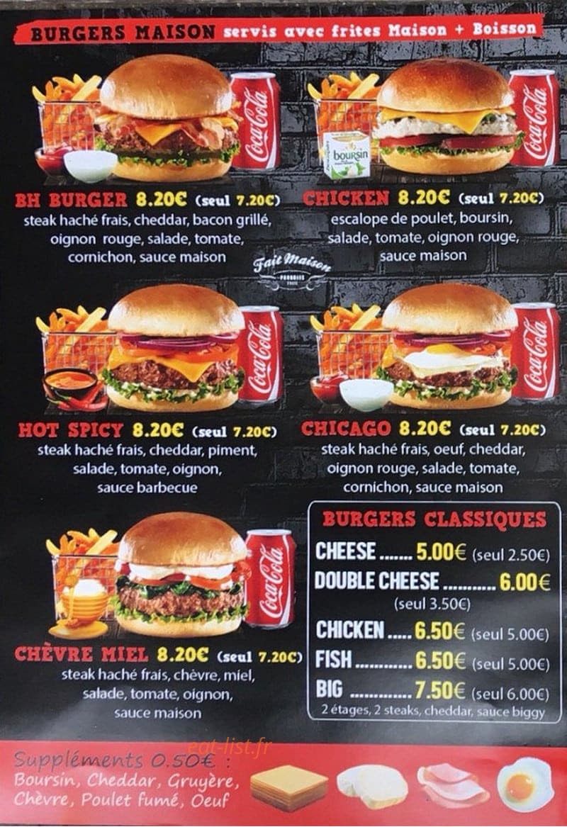 Lorient Food — carte page 3