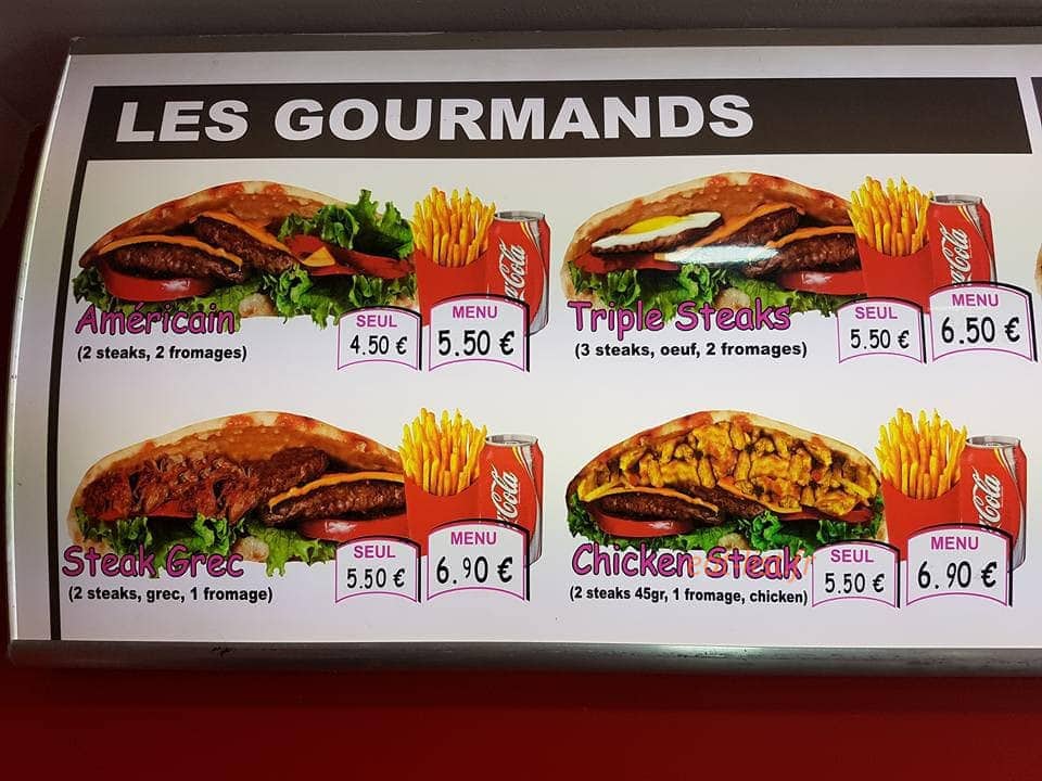 Miam Miam — carte page 1