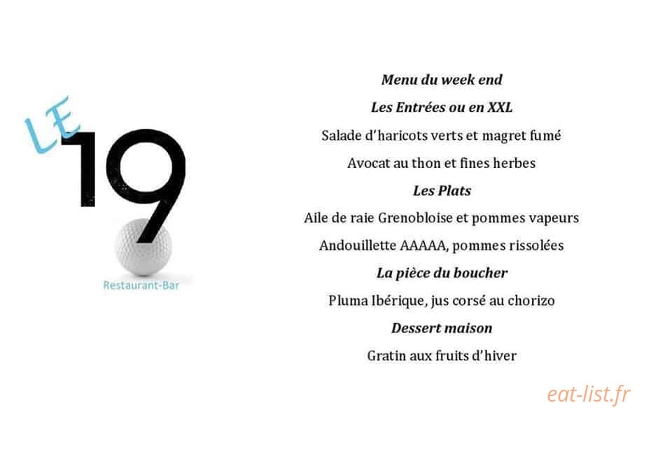 Le 19 — carte page 1