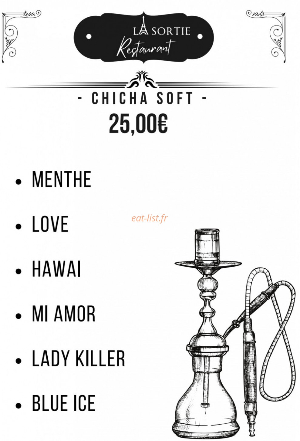 La Sortie — carte page 12