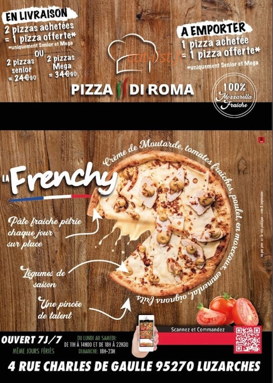 Di Roma Pizza — carte page 6