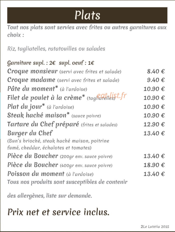 Le lutetia — carte page 2