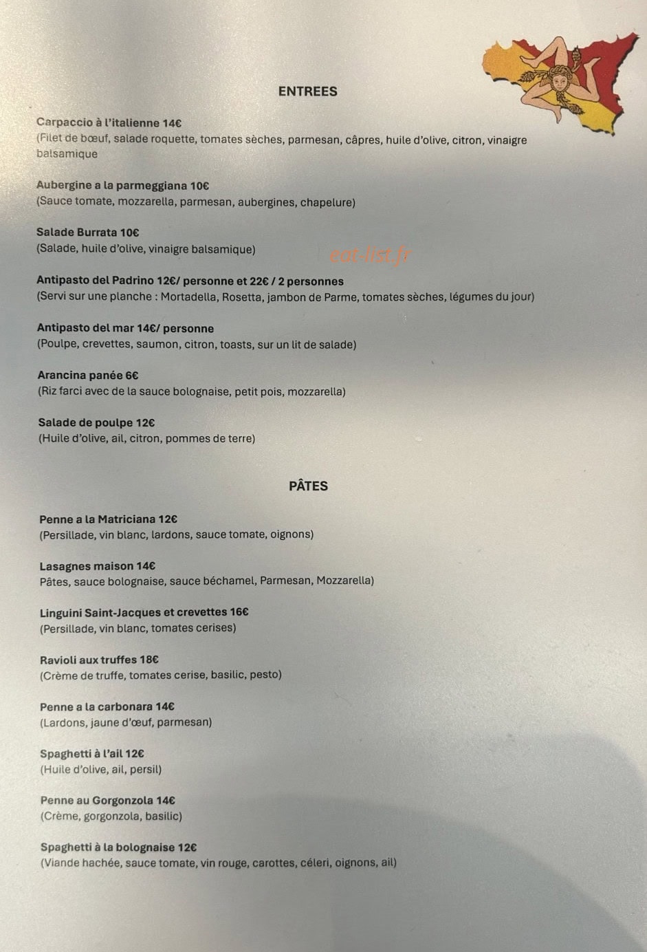 Il Covo Del Padrino — carte page 1