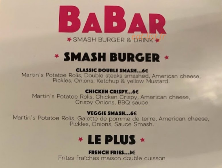Babar — carte page 2