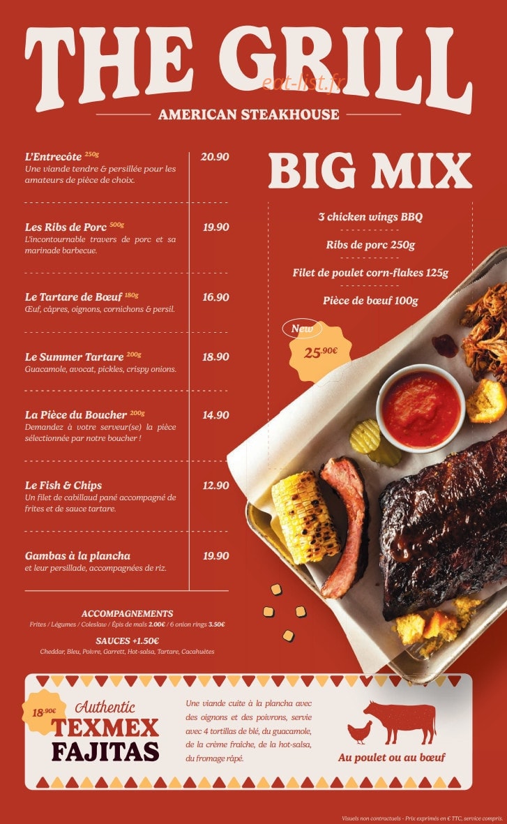 Garrett Meal's — carte page 7
