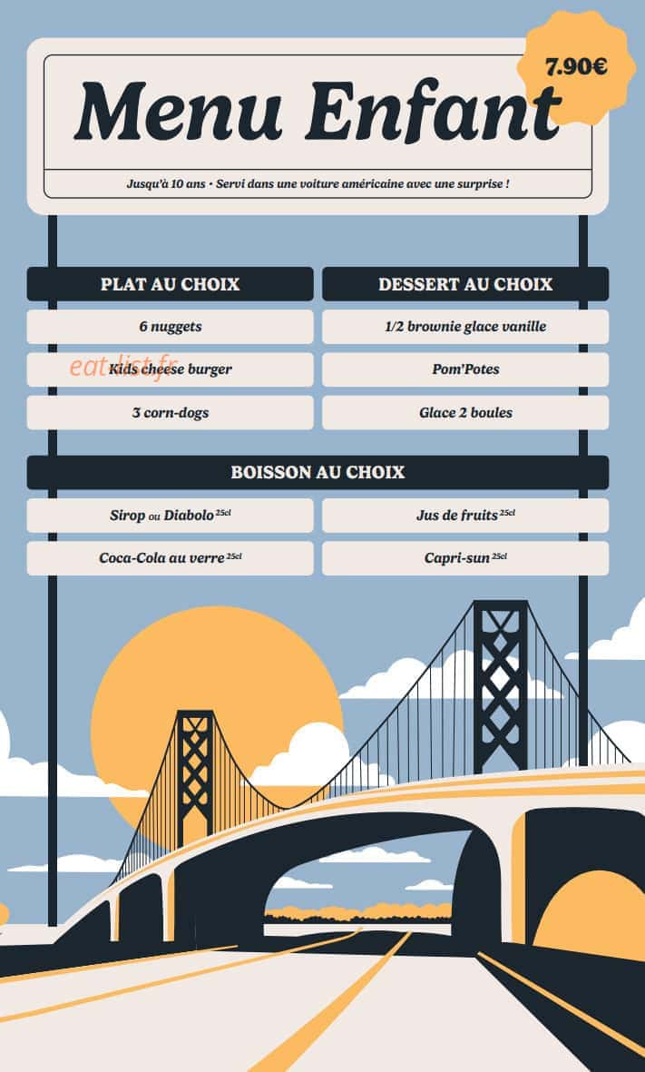 Garrett Meal's — carte page 3