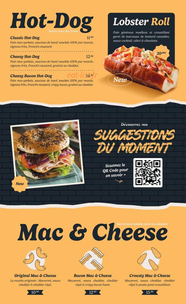 Garrett Meal's — carte page 5