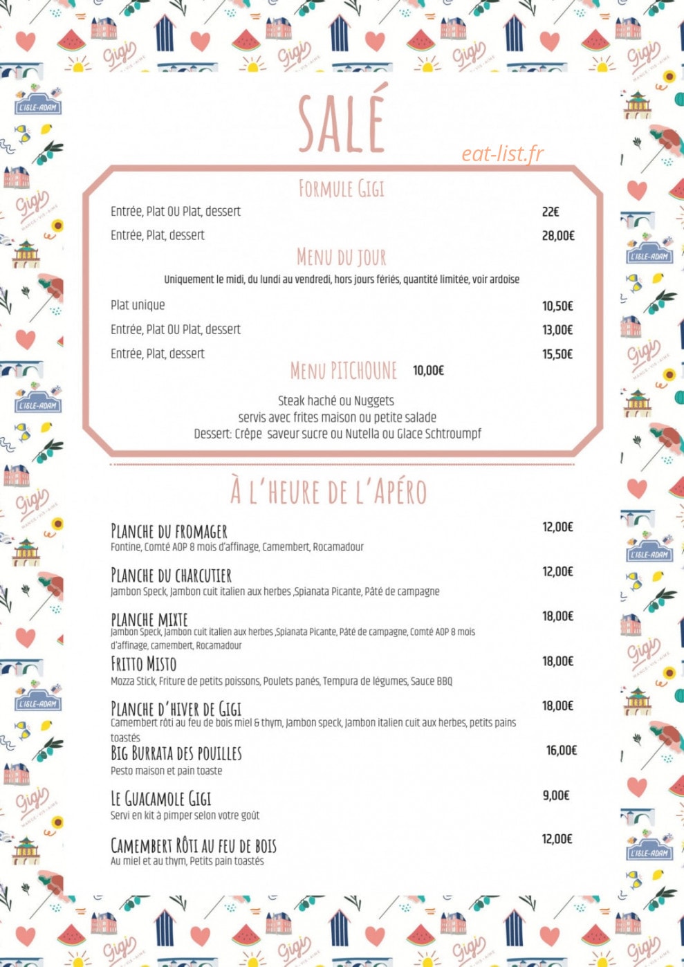 Gigi — carte page 1