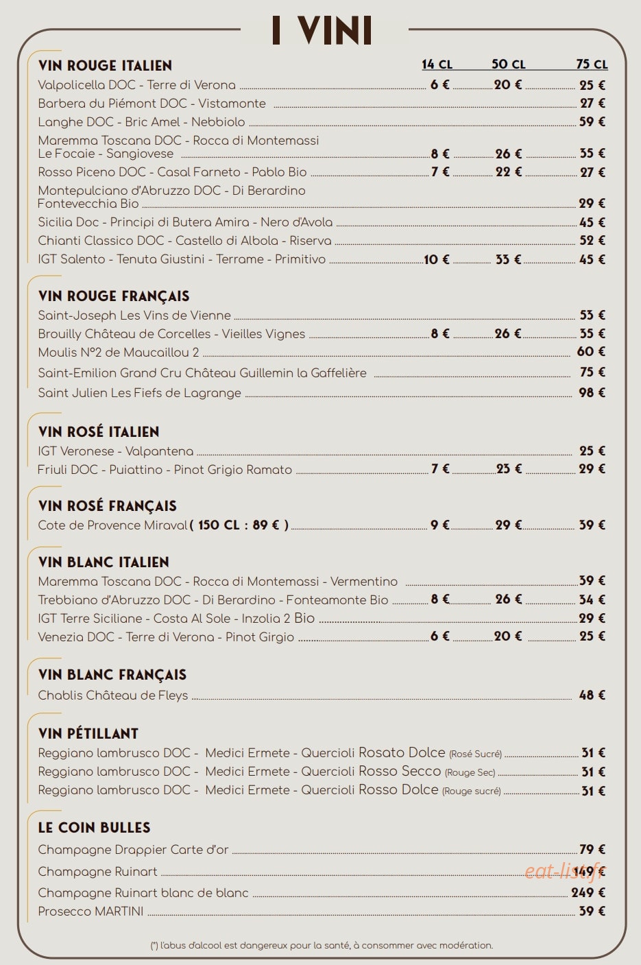 Il capriccio — carte page 8