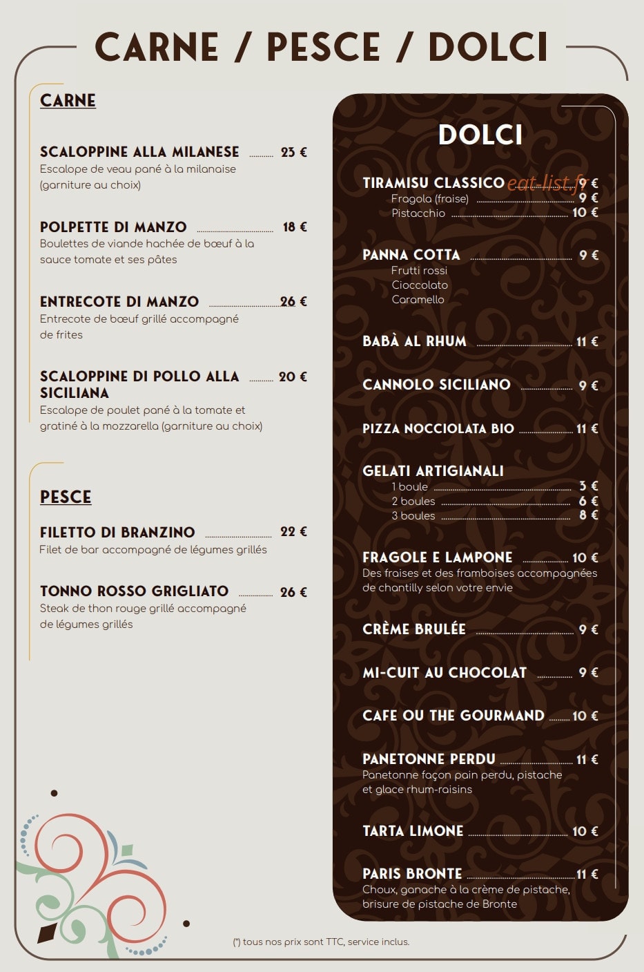 Il capriccio — carte page 5