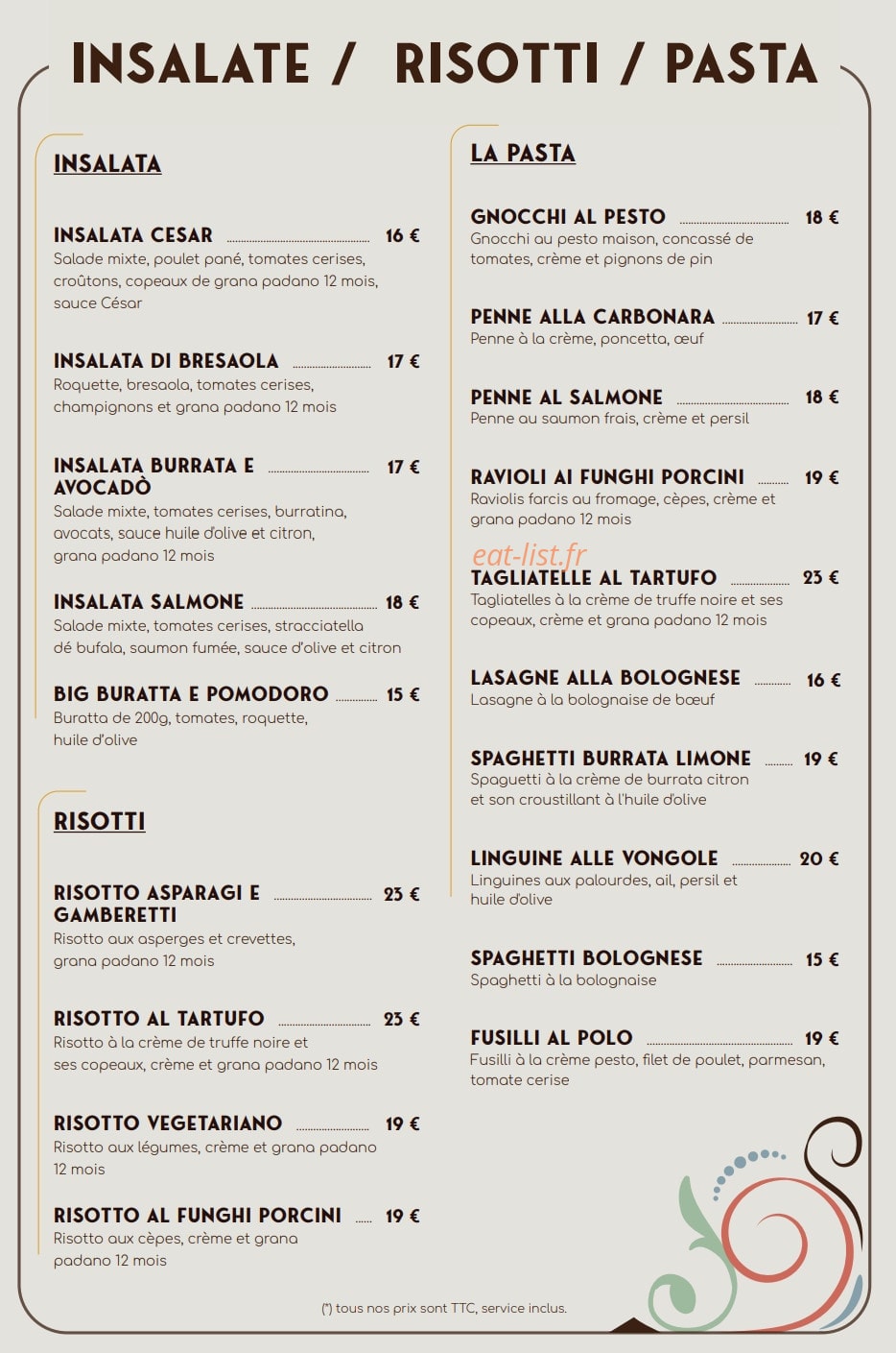 Il capriccio — carte page 3