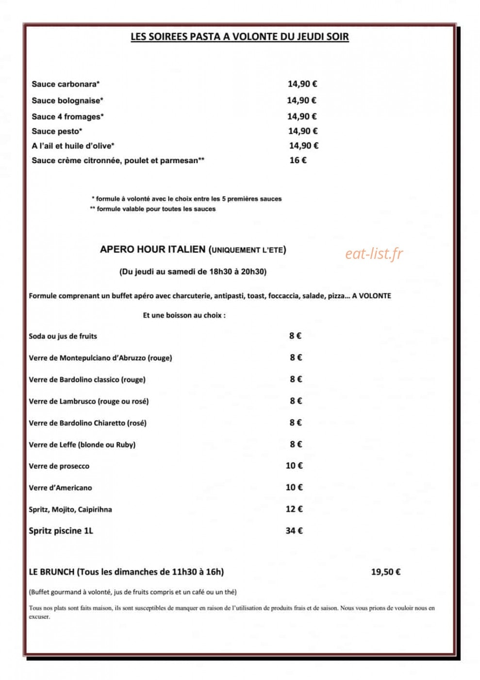 La bocca — carte page 4