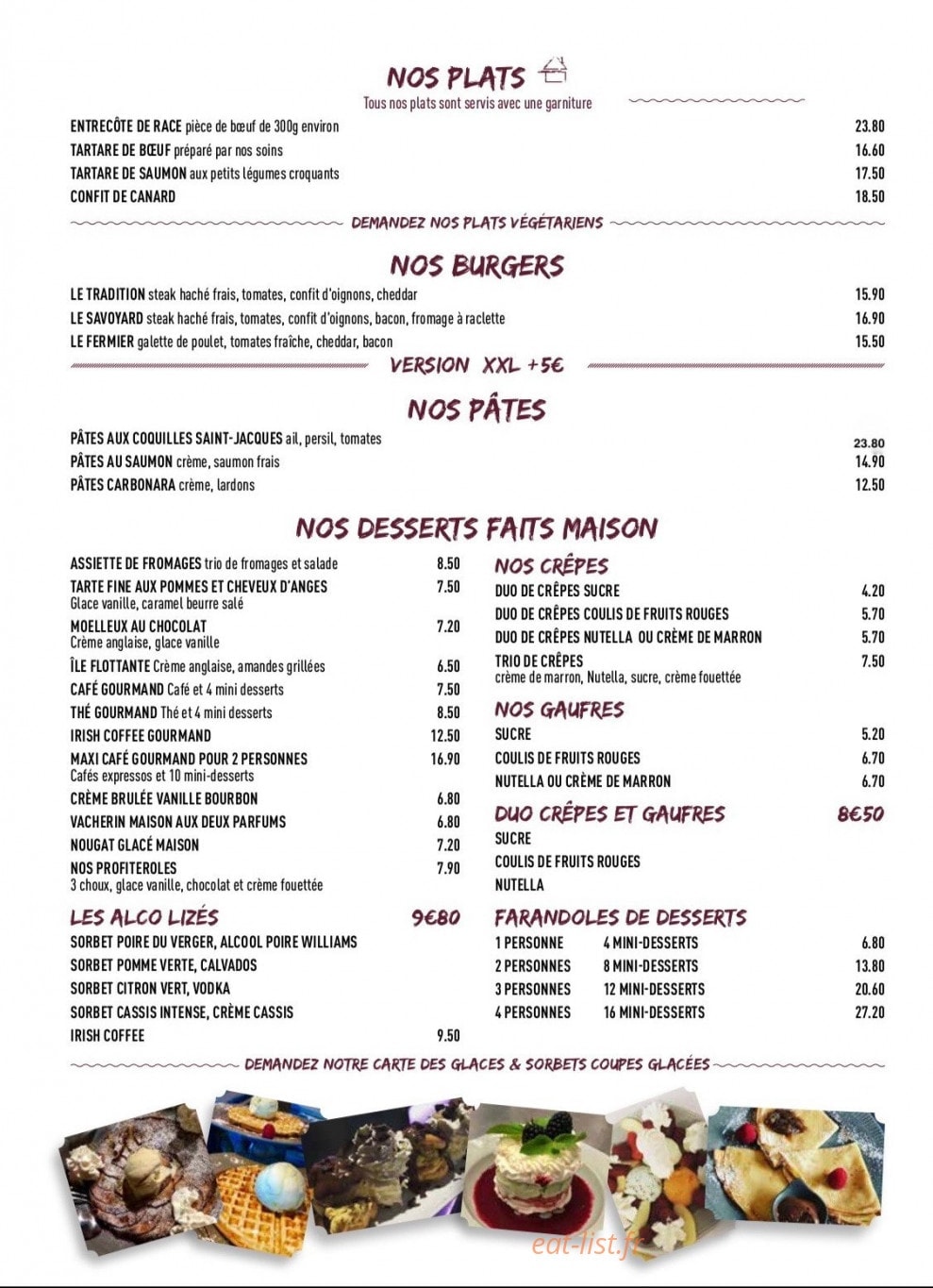 La Terrasse — carte page 4