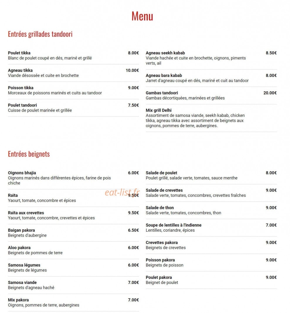 Le Delhi — carte page 1