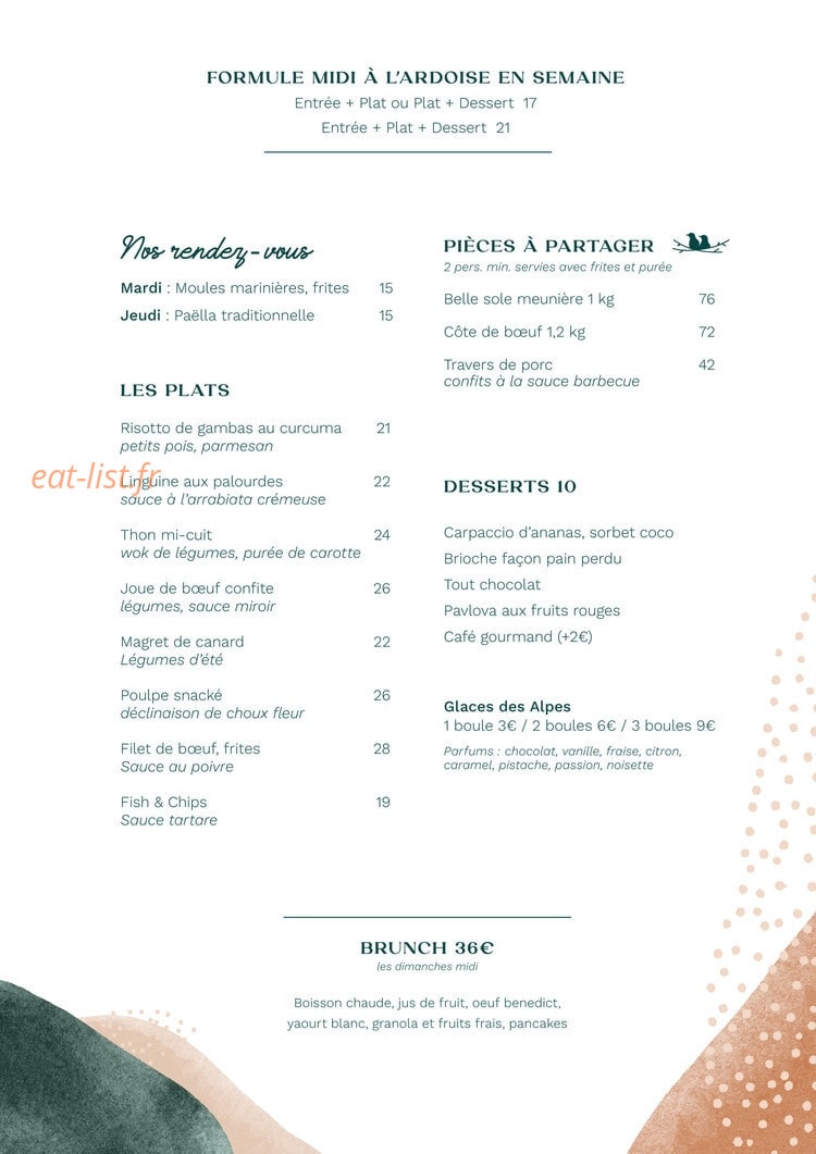 Le Nid — carte page 2