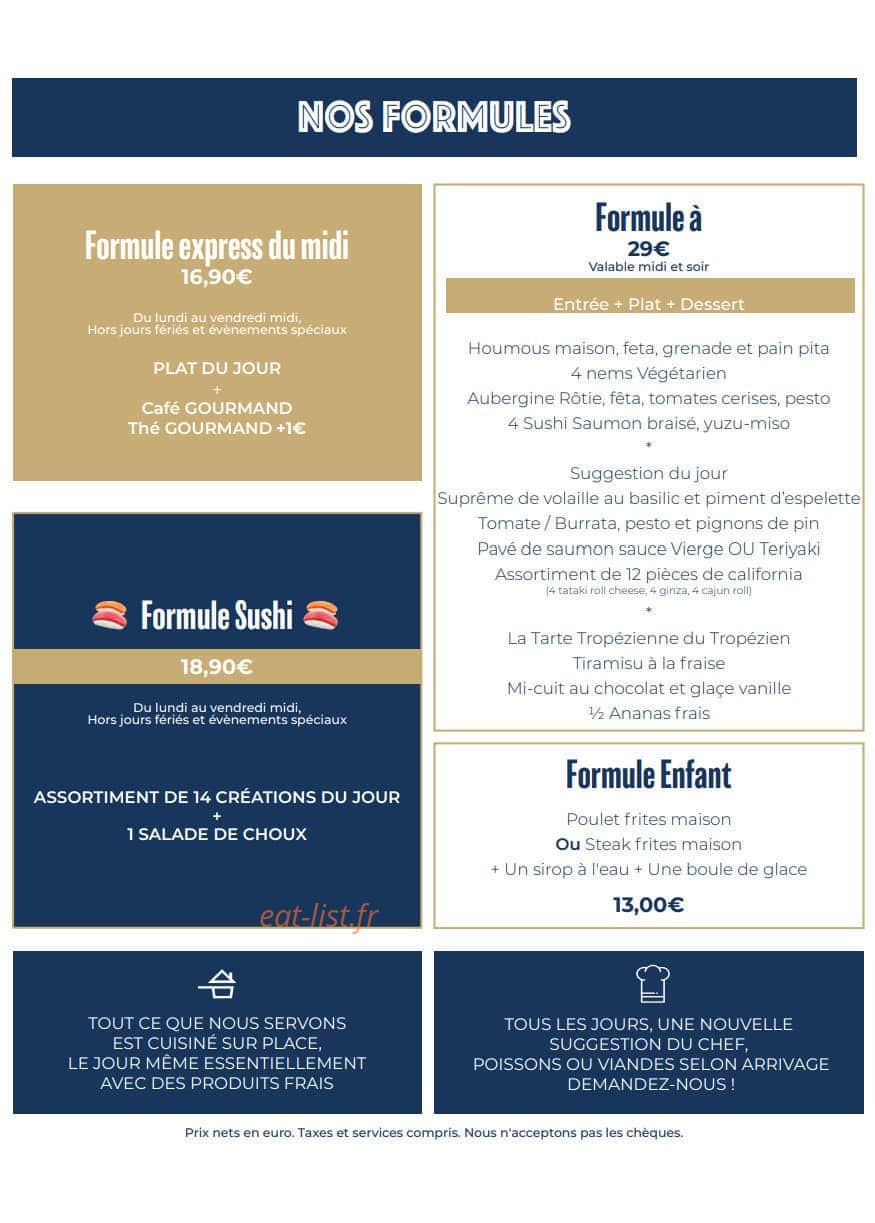 Le Tropézien — carte page 3