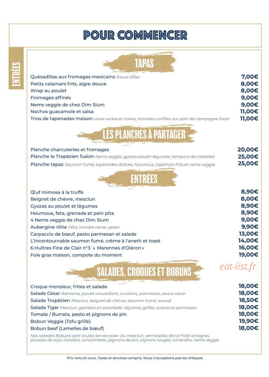 Le Tropézien — carte page 2