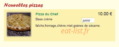 Pizza Marco — carte page 4