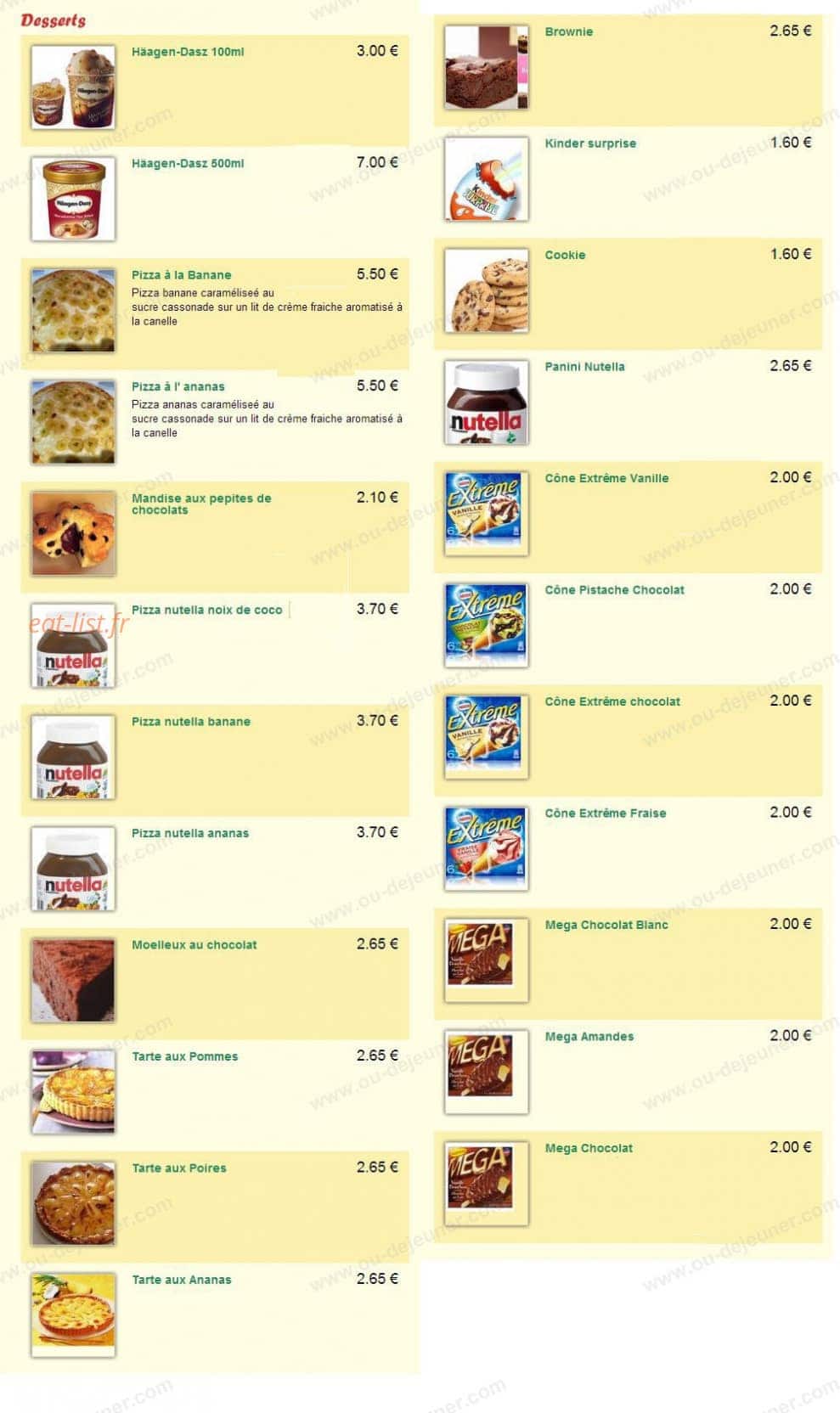 Pizza Marco — carte page 6